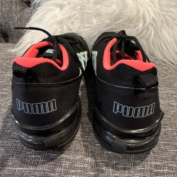 Puma Riaze Prowl Womens 11 Black Pink Mesh Pink Blue Training Running Shoes - Picture 7 of 10